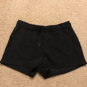 Black lululemon shorts